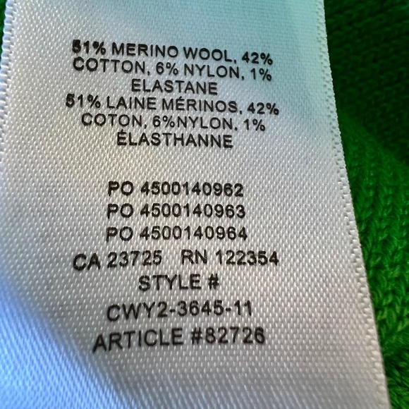 Aritzia Sunday Best Winston Green Cable Knit Sweater Vest - Picture 8 of 8